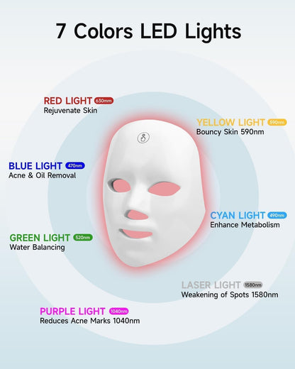 Beauty Led Mask, Led Face Mask Light Therapy